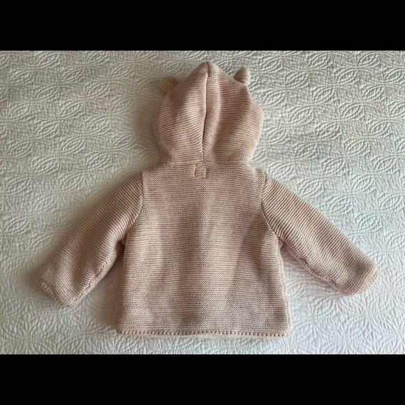6-12m Baby Gap Sherpa Lined Knit Sweater - Picture 2 of 3